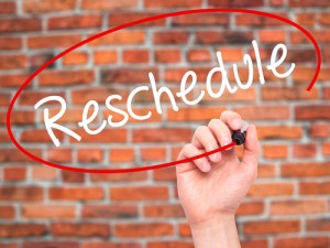 rescheduling an interview