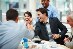 how to get people to like you - fun happy coworkers